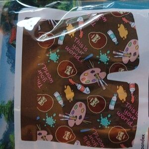 Bob Ross Men's Boxer Briefs -The Joy of Painting Artistic Soft Light Size Medium